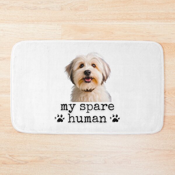 Item preview, Funny Havanese – "My Spare Human" Cute Dog Lover Design designed and sold by Fredster1966.