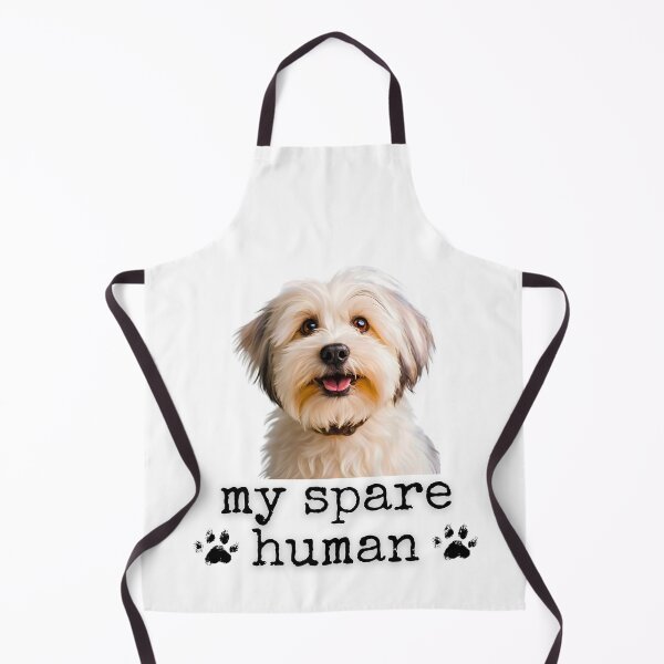 Item preview, Funny Havanese – "My Spare Human" Cute Dog Lover Design designed and sold by Fredster1966.