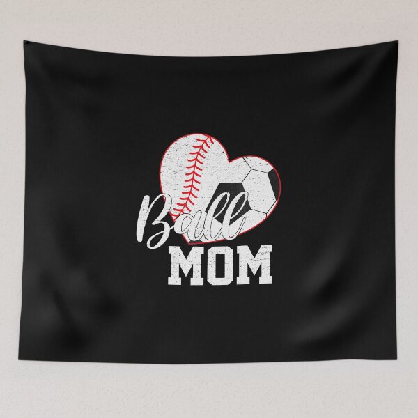 Item preview, Ball Mom Both of Soccer Baseball Women Mothers Day designed and sold by miaa-artistshop.