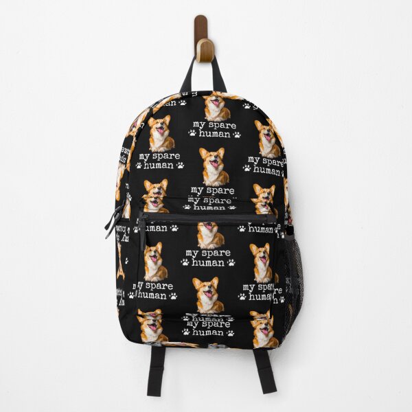 Item preview, Funny Corgi – "My Spare Human" Cute Dog Lover Design designed and sold by Fredster1966.
