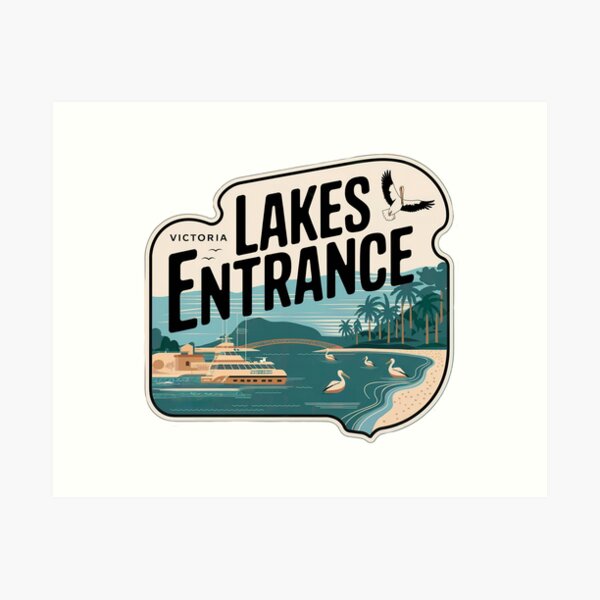 Item preview, Lakes Entrance designed and sold by Random Designs.