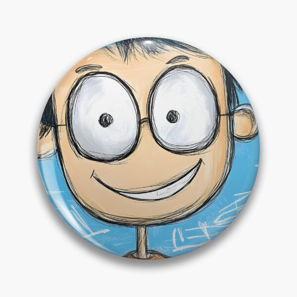 Item preview, Funny Genius Pi Day in Action – Cartoon Spiky-Haired Math Whiz Holding 3.14 with a Chalkboard AI Generated Art designed and sold by FUNqoosh.