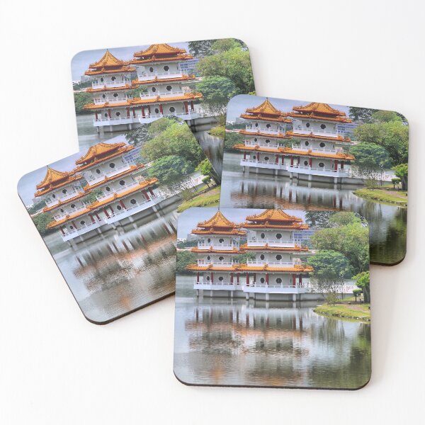 Item preview, Double Harmony Pagoda's designed and sold by Larry Davis.