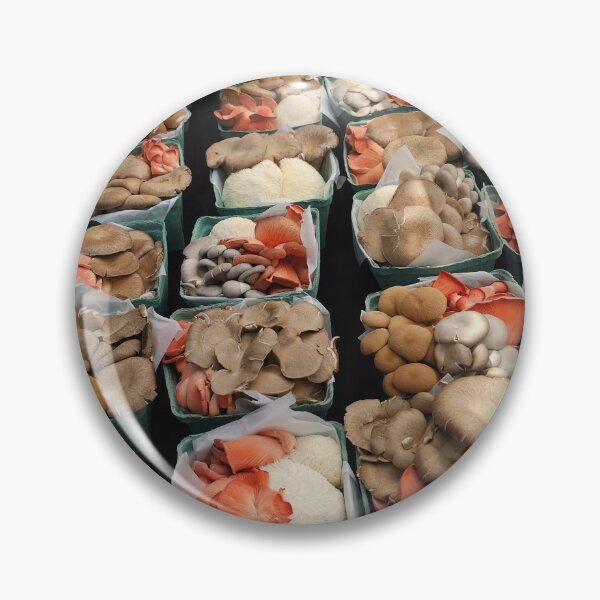 Aperçu de l'œuvre Source de l'image des champignons du marché fermier de Bend créée et vendue par Kaleidobioscope.