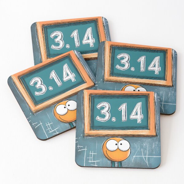 Item preview, Chalk It Up to Pi: Geek Mode Activated, Big Head, Big Brain– Happy Math Lover Under the Iconic Number designed and sold by FUNqoosh.