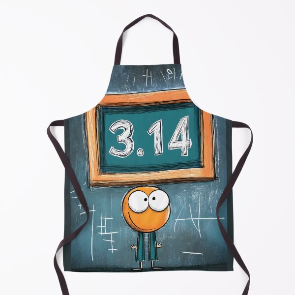 Item preview, Chalk It Up to Pi: Geek Mode Activated, Big Head, Big Brain– Happy Math Lover Under the Iconic Number designed and sold by FUNqoosh.
