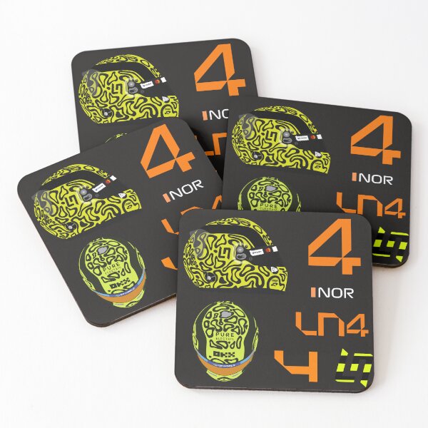 Item preview, Lando Norris logo Mclaren Formula 1 racing Formula1 2025 sticker for F1 fans designed and sold by Pink Polar F1.