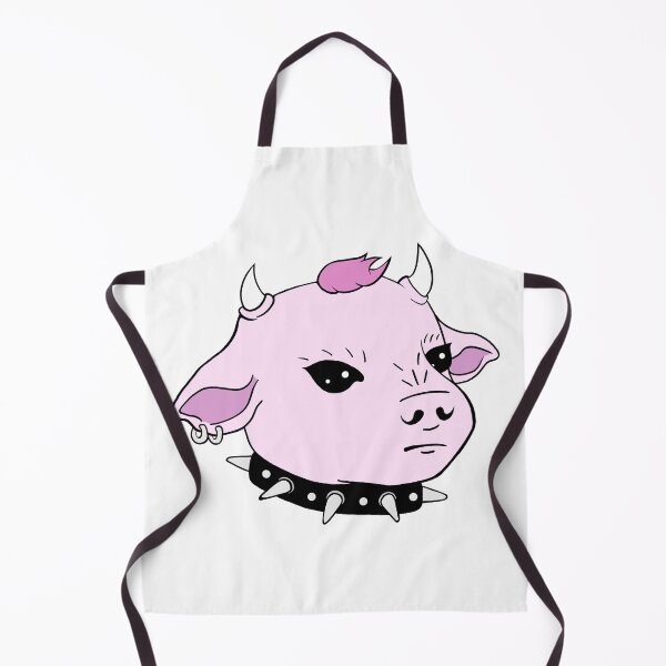 Item preview, Goth Cow (Pink) designed and sold by Strawberry-Cart.