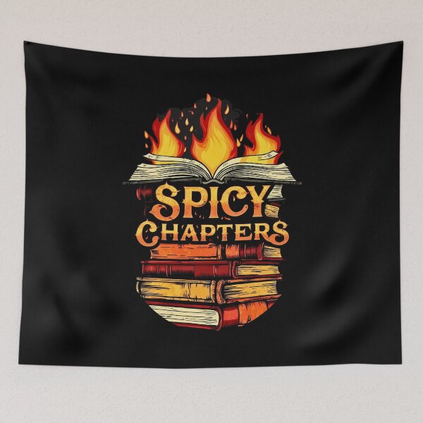 Item preview, Spicy Chapters – Books, Passion, & Late Nights! designed and sold by Dopamine Daydream.