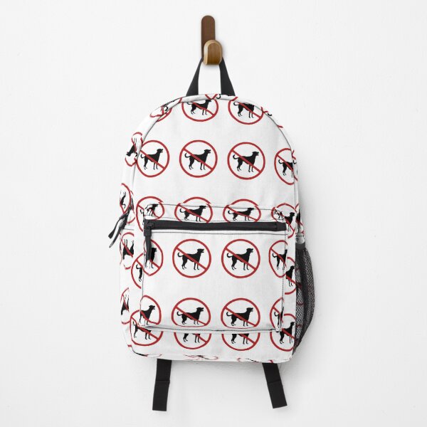 Item preview, Prohibited Dog Sign, Black, Red, White Sign, No Dogs designed and sold by AASparksDesigns.
