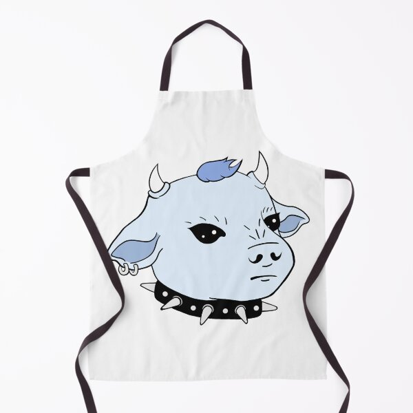 Item preview, Goth Cow (Blue) designed and sold by Strawberry-Cart.