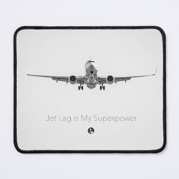Item preview, Jet Lag is My Superpower designed and sold by store-wasabi.