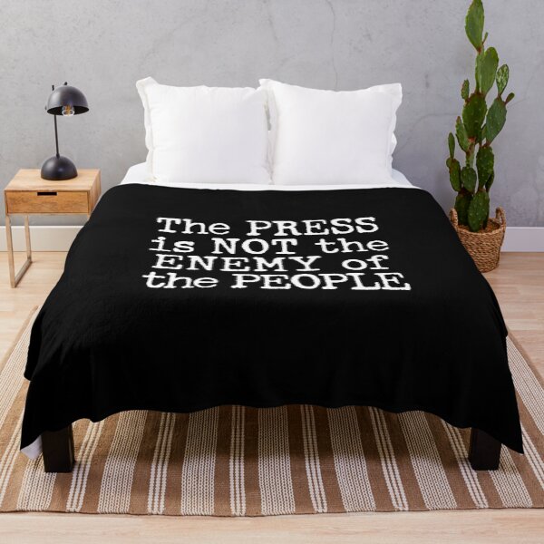 Item preview, The Press is NOT the Enemy of the People designed and sold by Picasso Triggerfish.