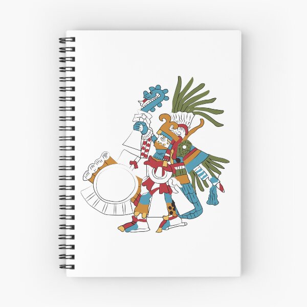 Item preview, Huitzilopochtli - Illustration of the Aztec God of the Sun and War designed and sold by escarabajdesign.