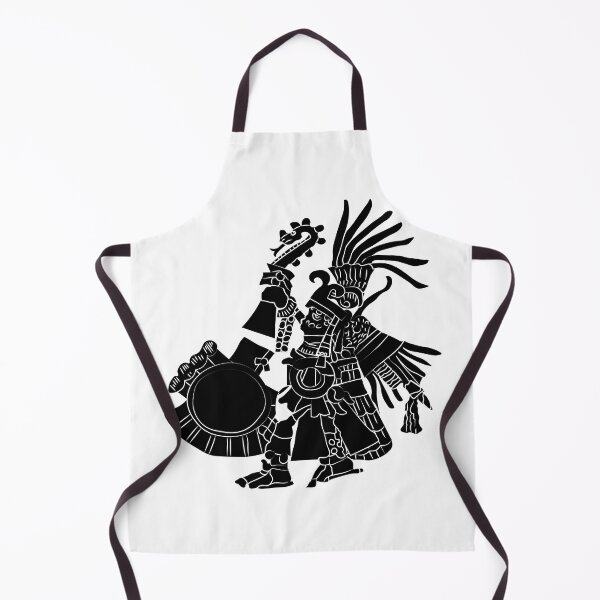 Item preview, Huitzilopochtli - Illustration of the Aztec God of the Sun and War designed and sold by escarabajdesign.