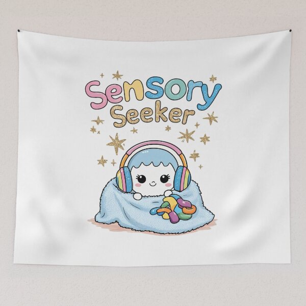 Item preview, Sensory Seeker – Cozy, Comforting, & Totally Stim-Friendly designed and sold by Dopamine Daydream.