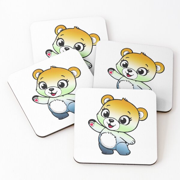 Item preview, Kawaii AroAce Agender Bear – Cute AroAce Agender Pride Design designed and sold by Travelslightly.