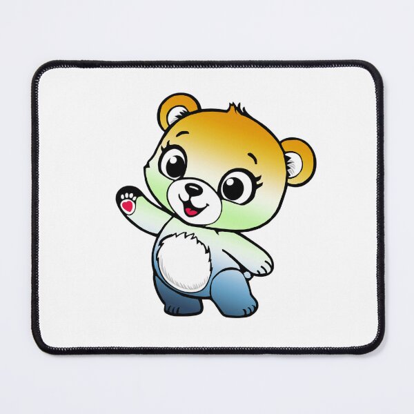 Item preview, Kawaii AroAce Agender Bear – Cute AroAce Agender Pride Design designed and sold by Travelslightly.