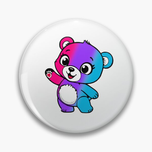 Item preview, Kawaii Androgynous Bear – Cute Androgynous Pride Design designed and sold by Travelslightly.