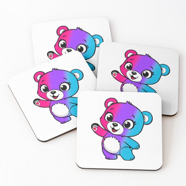 Item preview, Kawaii Androgynous Bear – Cute Androgynous Pride Design designed and sold by Travelslightly.