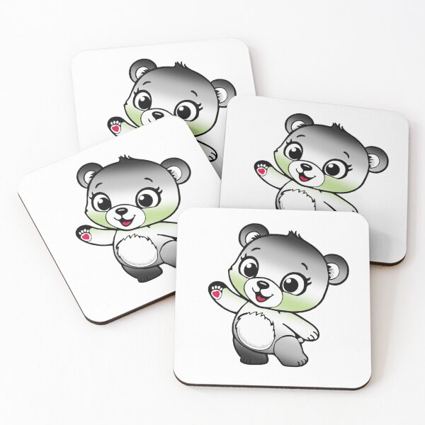 Item preview, Kawaii Agender Bear – Cute Agender Pride Design designed and sold by Travelslightly.