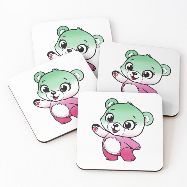 Item preview, Kawaii Abrosexual Bear – Cute Abrosexual Pride Design designed and sold by Travelslightly.