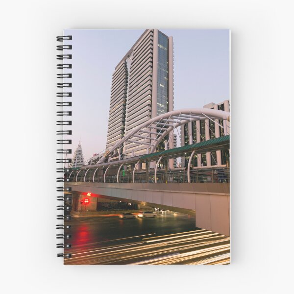 Item preview, Evening rush hour Chong Nonsi BTS station Bangkok Thailand designed and sold by Kevin Miller Photography.