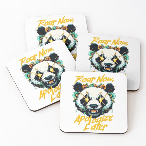 Item preview, Roar Now, Apologize Later Electrifying Panda designed and sold by ZerotwoStudio.