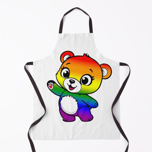 Item preview, Kawaii Rainbow Bear – LGBTQ+ Pride Cute Design designed and sold by Travelslightly.