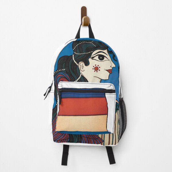 Item preview, La Parisienne - Minoan Fresco from Knossos designed and sold by Ancient-Tales.