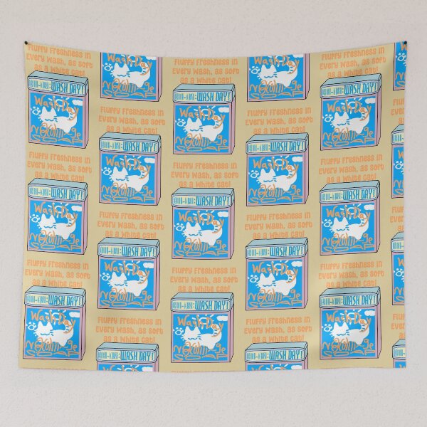 Item preview, Neko no Hige Collection: Laundry Soap Ad Style designed and sold by nanaronnicoron.