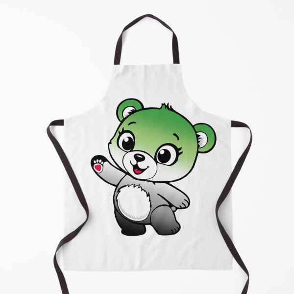 Item preview, Kawaii Aromantic Bear – Cute Aromantic Pride Design designed and sold by Travelslightly.
