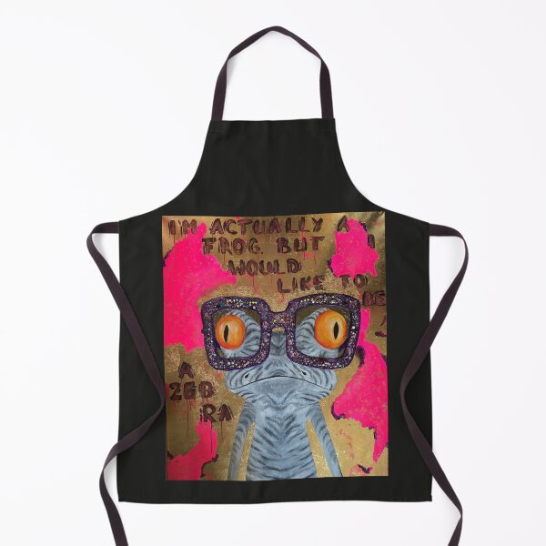 Item preview, I would love to be a zebra - Crazy frog with glasses designed and sold by kunststueckbyks.