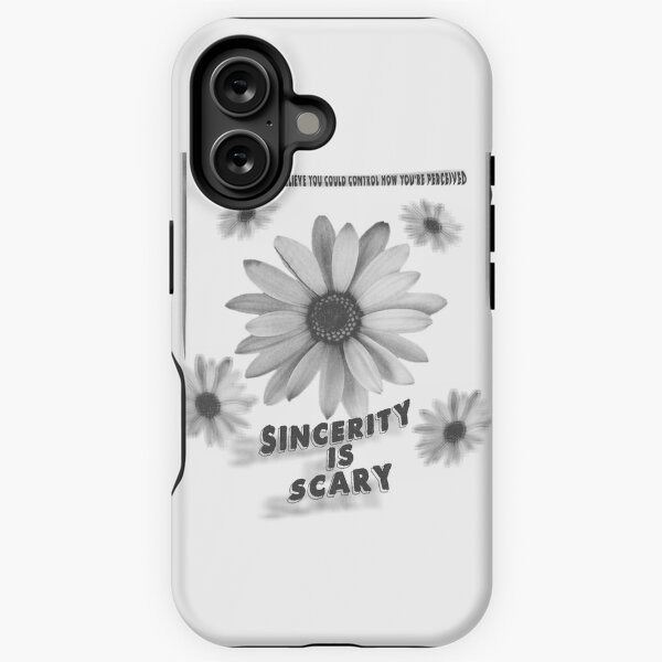 Item preview, Sincerity Is Scary 1975 Lyrics Matty H Flower Design Fan Merch Fan Art designed and sold by oncloudshan.
