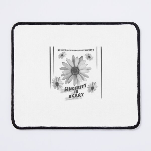 Item preview, Sincerity Is Scary 1975 Lyrics Matty H Flower Design Fan Merch Fan Art designed and sold by oncloudshan.