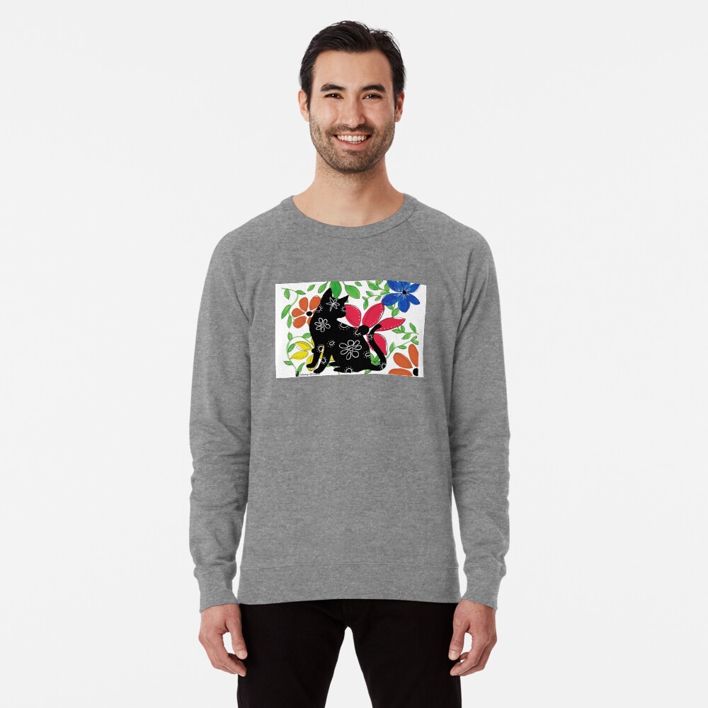 Item preview, Lightweight Sweatshirt designed and sold by CaturdayArt.