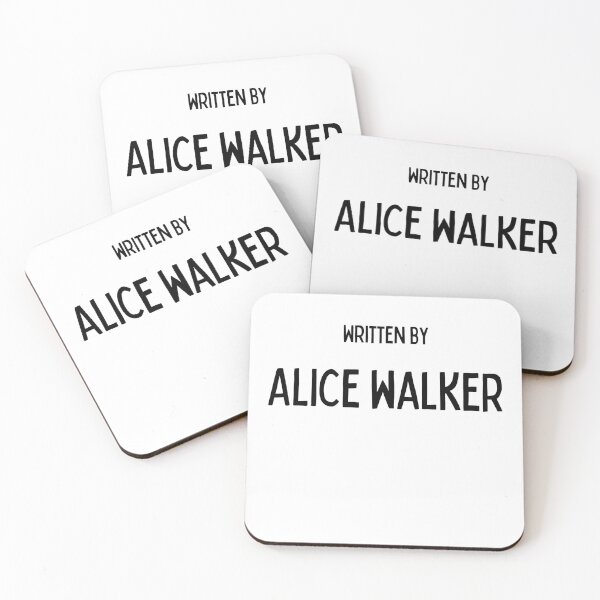 Item preview, Colour purple sticker Black female author gift Alice walker black feminist sticker feminist gift feminist book gift  designed and sold by LaundrySalt.