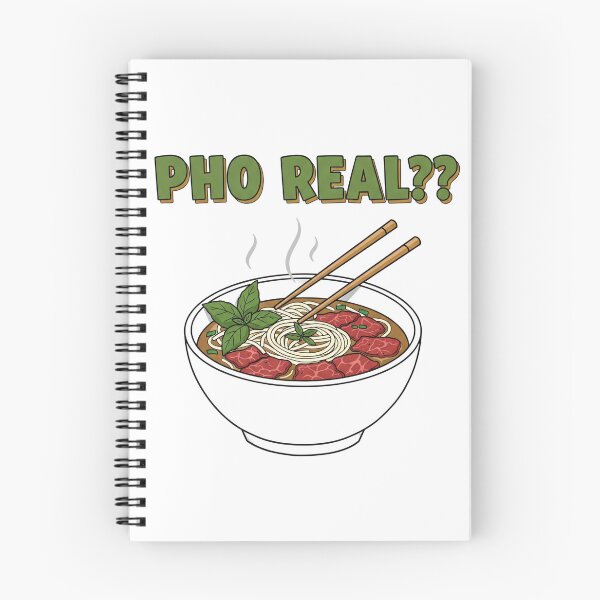 Item preview, Pho Real?! - Funny Vietnamese Food Lover T-Shirt designed and sold by GalaxyInstore.