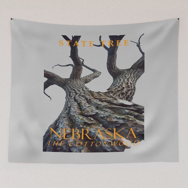 Item preview, Nebraska Territory Tree The Cottonwood designed and sold by taiche.
