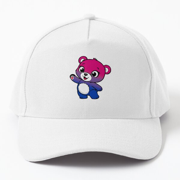 Aperçu de l'œuvre Ours bisexuel kawaii – Motif mignon de fierté bisexuelle créée et vendue par Travelslightly.