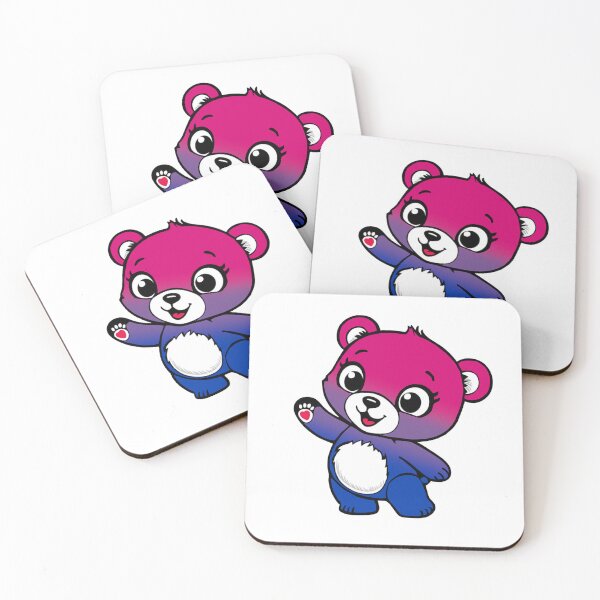 Item preview, Kawaii Bisexual Bear – Cute Bi Pride Design designed and sold by Travelslightly.