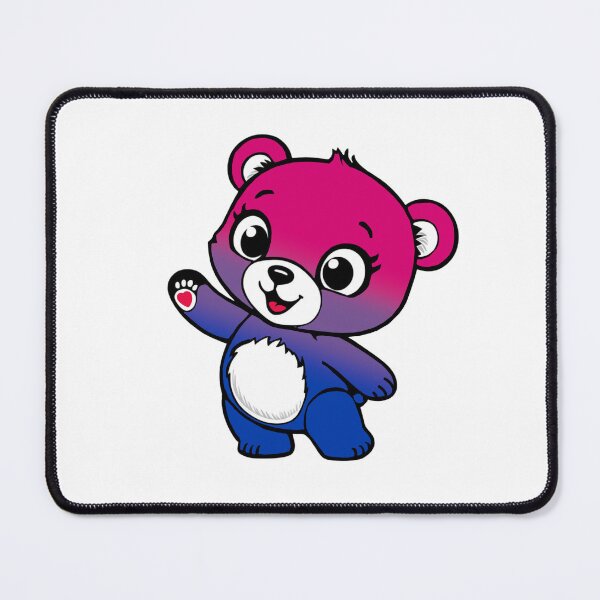 Item preview, Kawaii Bisexual Bear – Cute Bi Pride Design designed and sold by Travelslightly.