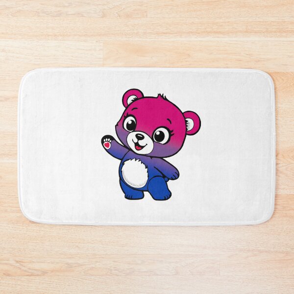Item preview, Kawaii Bisexual Bear – Cute Bi Pride Design designed and sold by Travelslightly.