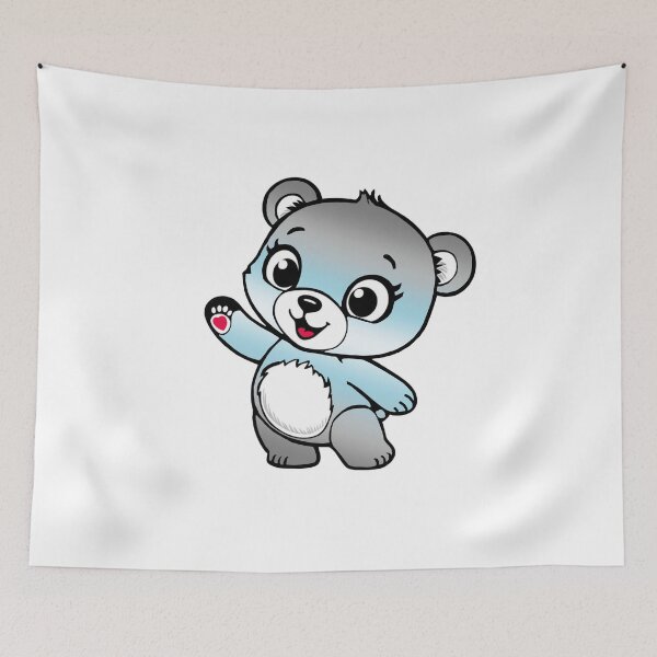 Item preview, Kawaii Demiboy Bear – Cute Demiboy Pride Design designed and sold by Travelslightly.