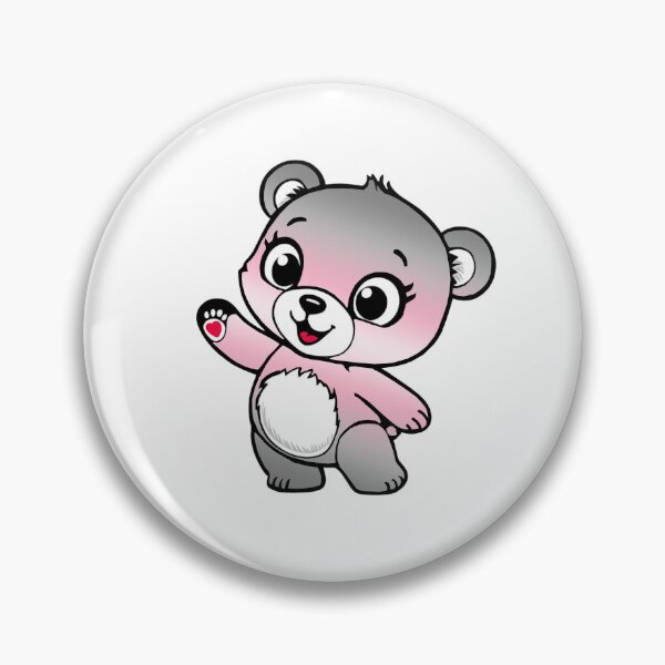 Item preview, Kawaii Demigirl Bear – Cute Demigirl Pride Design designed and sold by Travelslightly.