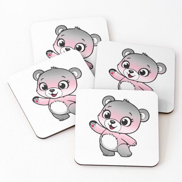 Item preview, Kawaii Demigirl Bear – Cute Demigirl Pride Design designed and sold by Travelslightly.