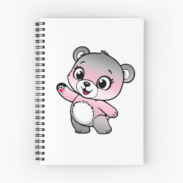 Item preview, Kawaii Demigirl Bear – Cute Demigirl Pride Design designed and sold by Travelslightly.