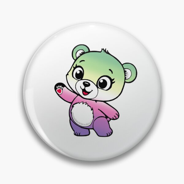 Item preview, Kawaii Genderfae Bear – Cute Genderdoe Pride Design designed and sold by Travelslightly.