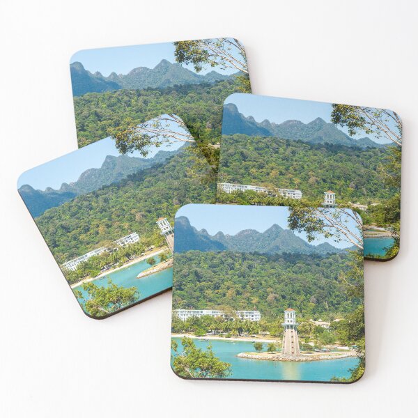 Item preview, Perdana Quay Lighthouse Langkawi island Kedah malaysia aerial view designed and sold by Kevin Miller Photography.