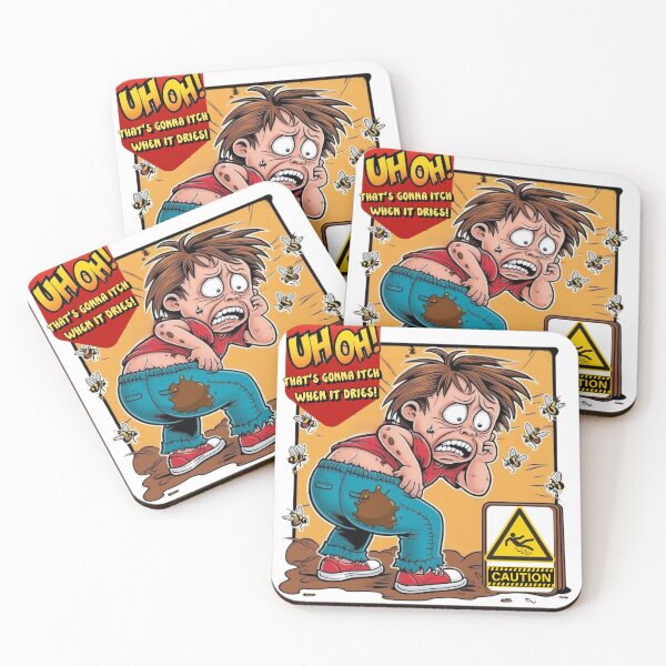 Item preview, "It’s Gonna Itch When It Dries! – Garbage Pal Kidz Style Parody Art" designed and sold by Rebel Fusion.